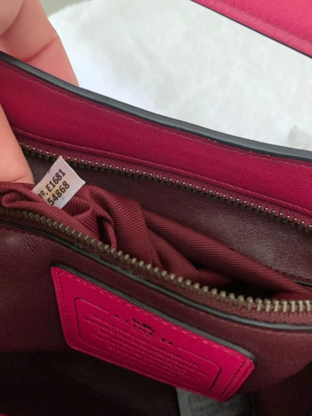 Coach Nomad Hobo Tote Leather Shoulder/Crossbody Bag